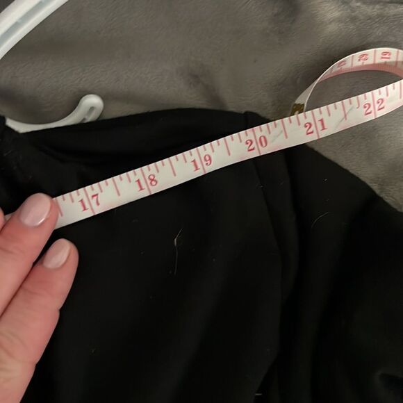DKNY Black Hooded Cardigan W Pockets Size Small - Picture 9 of 10